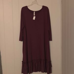 Midi Ruffle Dress